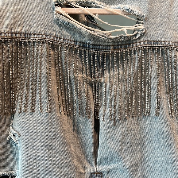 Bling Jean Jacket 🪩💖 - Picture 9 of 11
